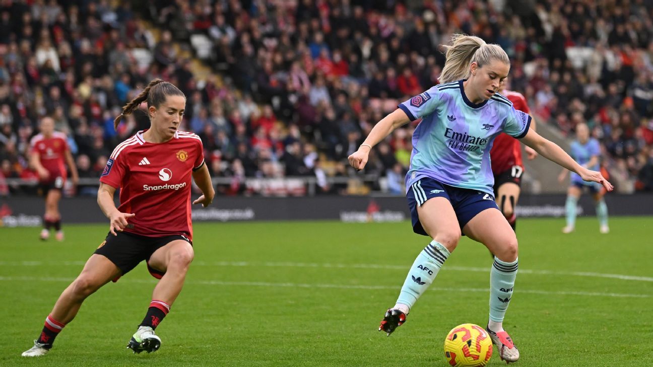 Espn Wsl WSL: Man United earn draw with Arsenal to stay unbeaten - ESPN
