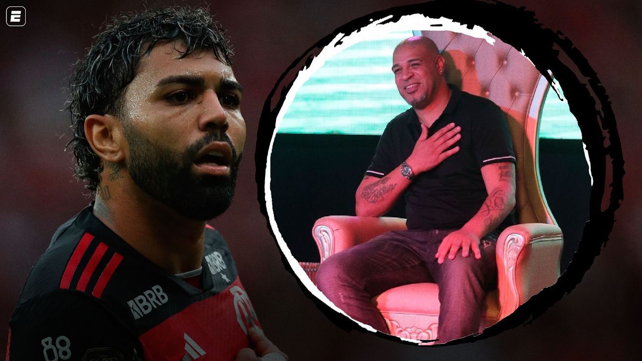 Adriano Imperador elogia Gabigol e prevê mais sucessos para atacante do Flamengo