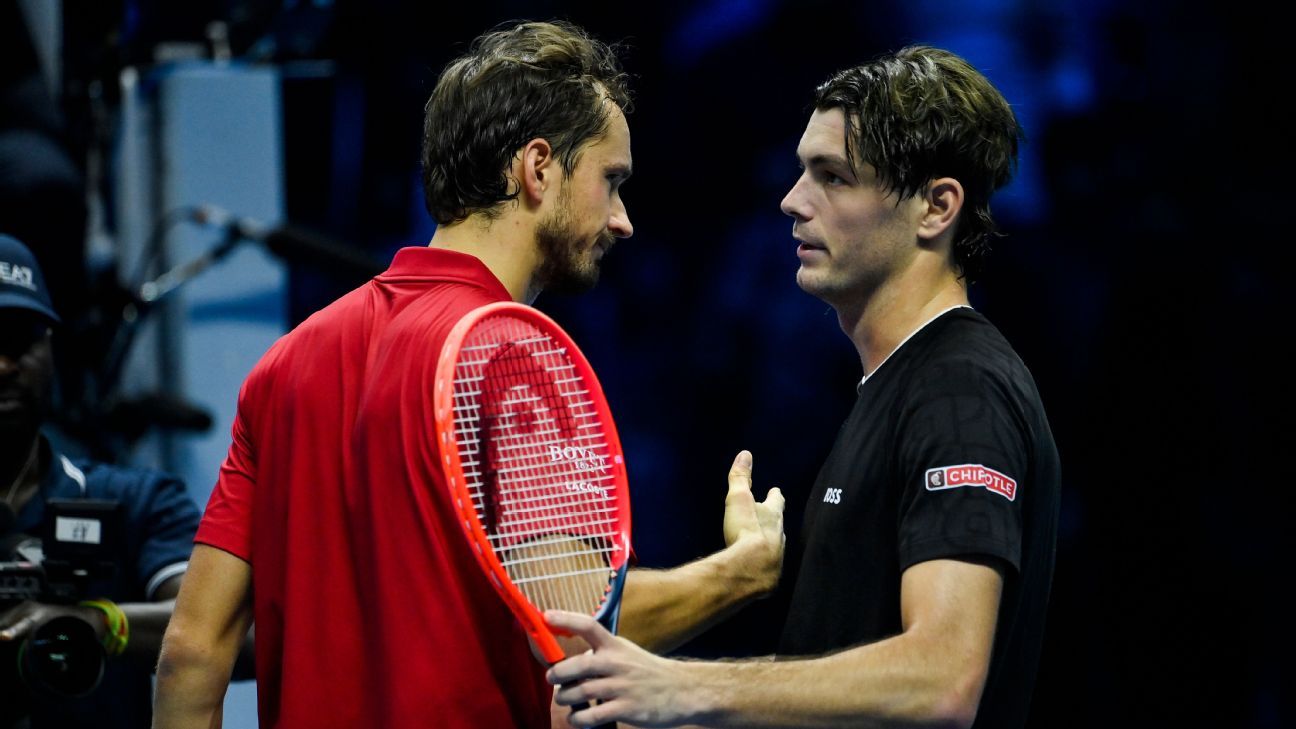 Fritz was seduced by Medvedev’s performance at the ATP Finals: “I laughed between the draws”