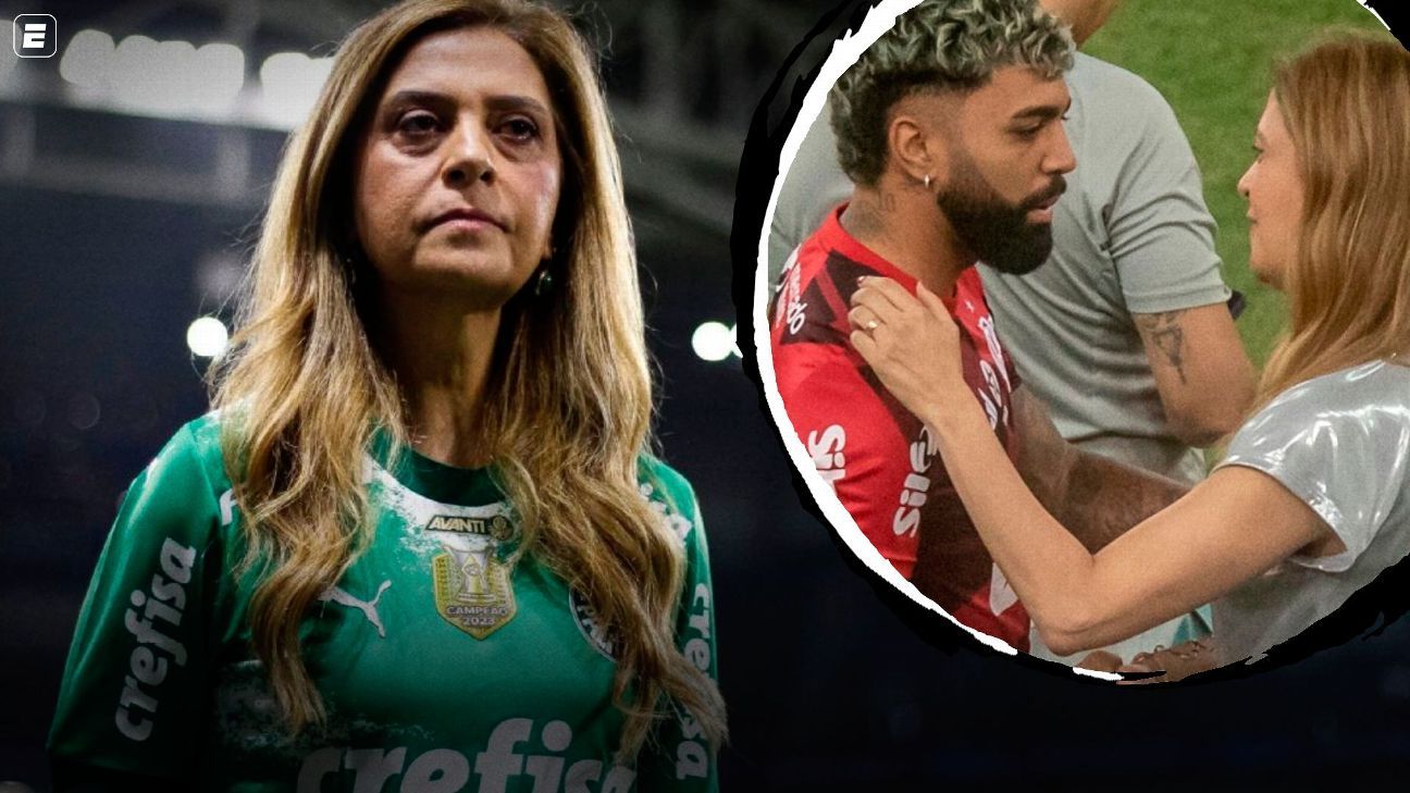 Leila explica motivo de veto a Gabigol no Palmeiras e desgaste na negociação