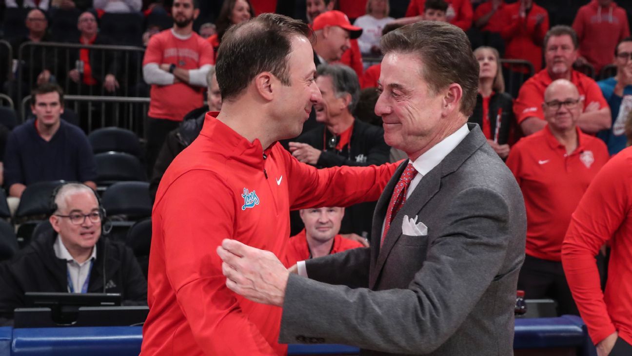 Dad, for the win: Rick Pitino, St. John's top Lobos