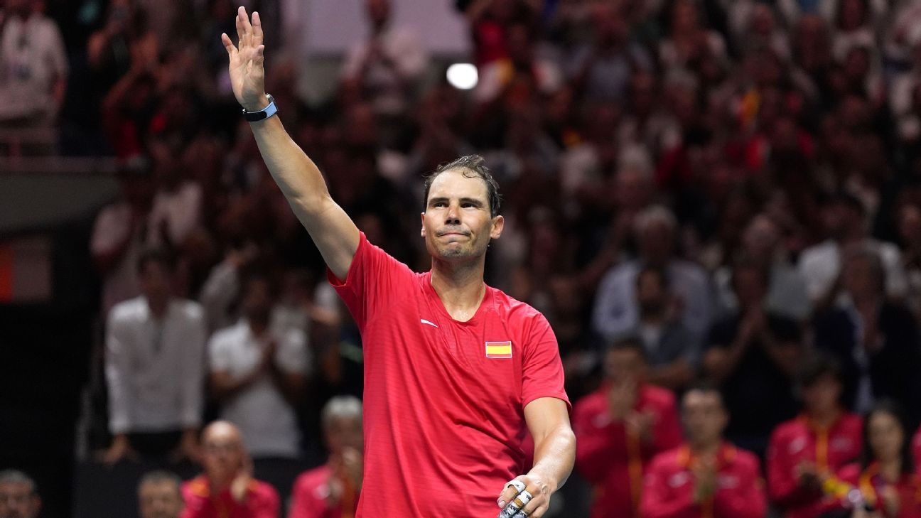 Nadal’s career ends as Spain loses at Davis Cup