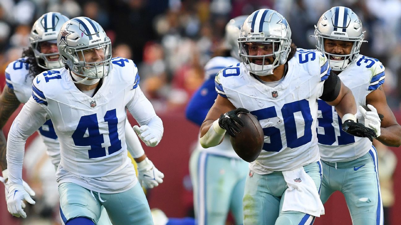 Dallas Cowboys end five-game skid, top Washington Commanders - ESPN