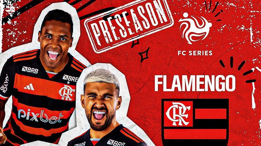 Flamengo confirma pré-temporada nos EUA e partida contra São Paulo na casa de Messi