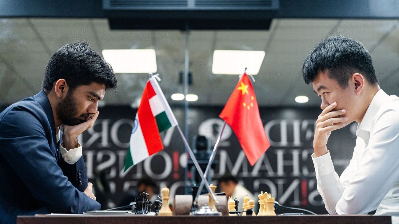 LIVE: Gukesh vs Ding – Game 12 of World Chess Championship