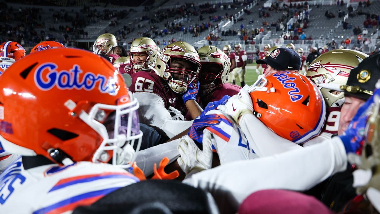 Napier berates Gators' flag-planting on FSU logo
