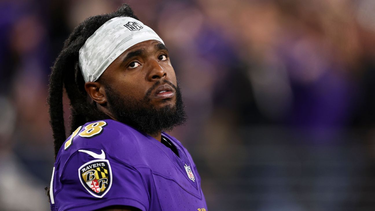 Ravens suspend WR Johnson for refusing to play