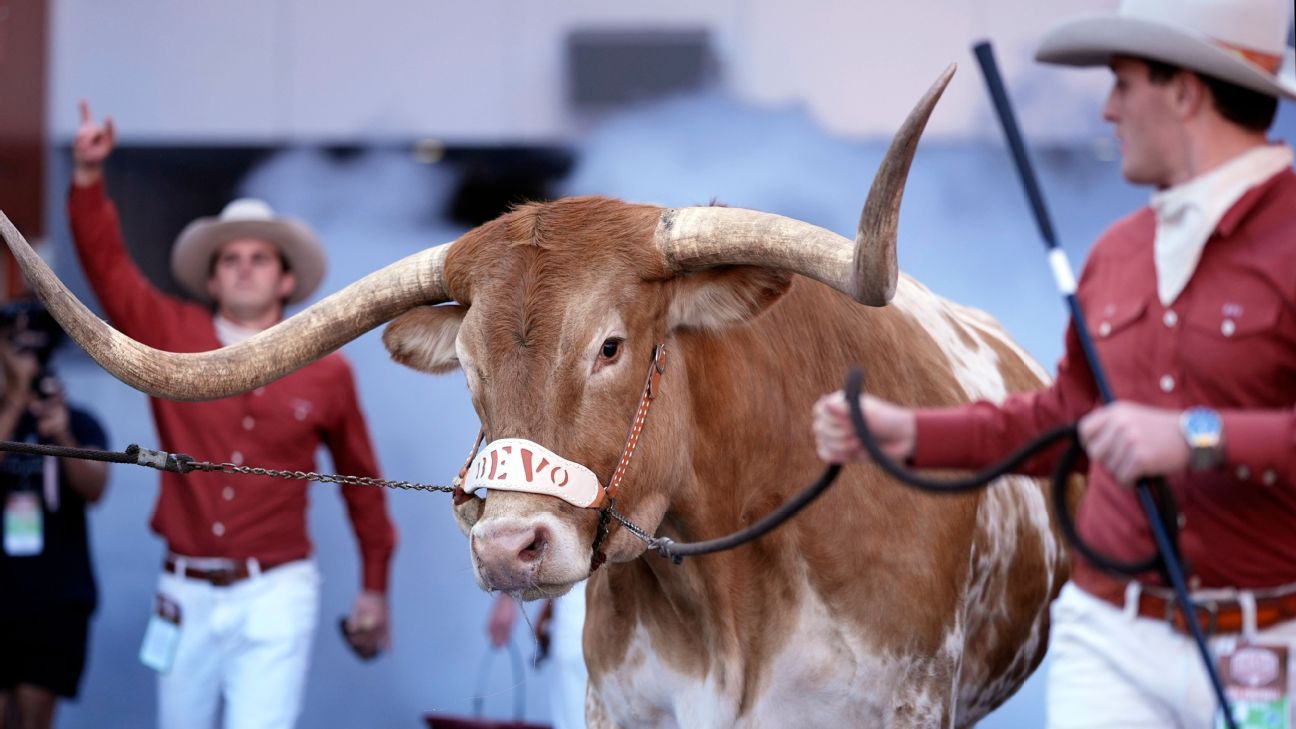 SEC keeps Texas mascot Bevo from title game vs. Georgia - ESPN