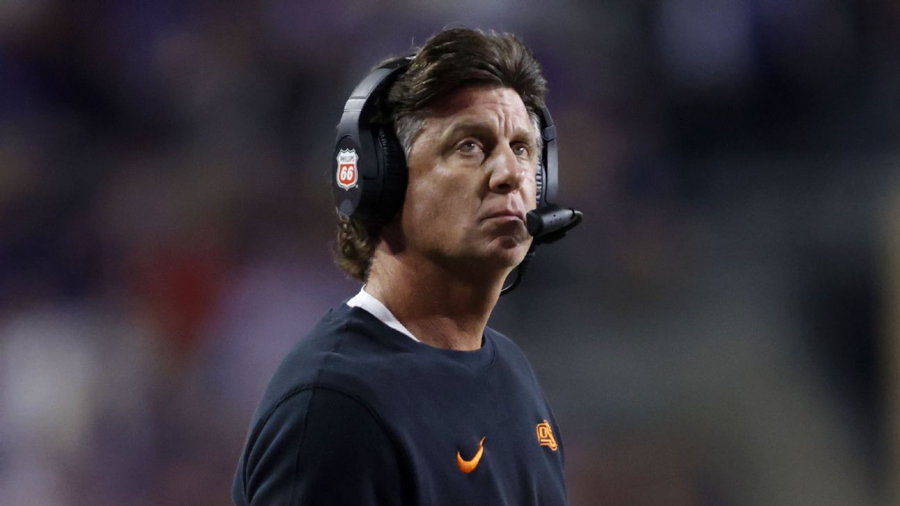 Fontes – Oklahoma St. pedindo a Mike Gundy que aceite um grande corte salarial
 #ÚltimasNotícias