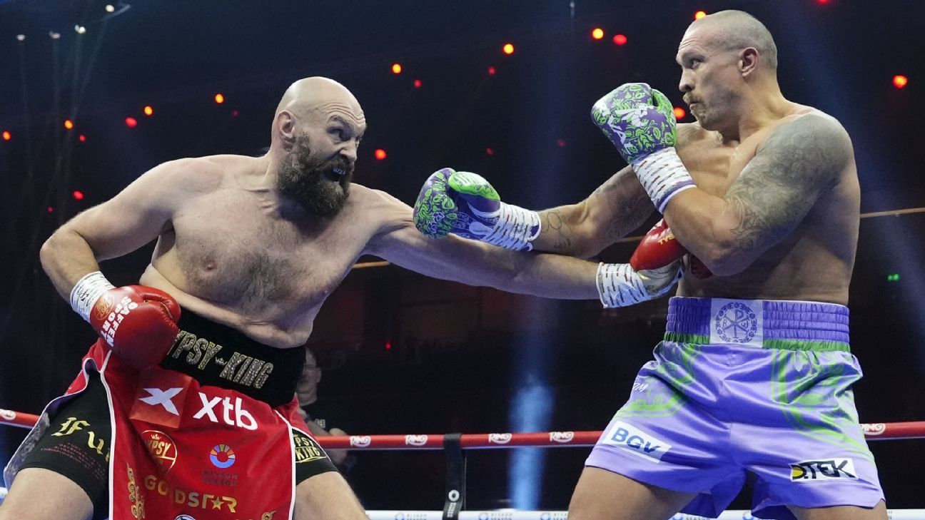 Tyson Fury Confirms Usyk Trilogy Fight April 2026 Wembley
