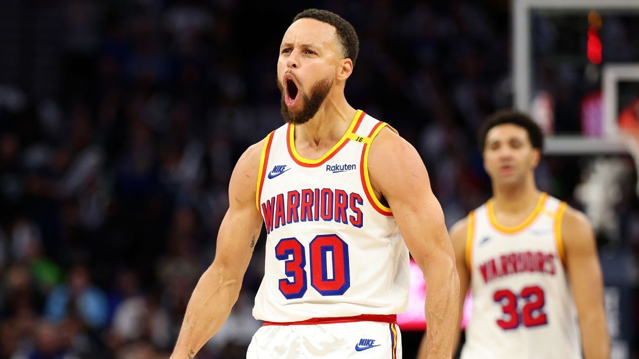 A estatística de Curry que deixa Warriors com 'mão na vaga' nos playoffs da NBA
