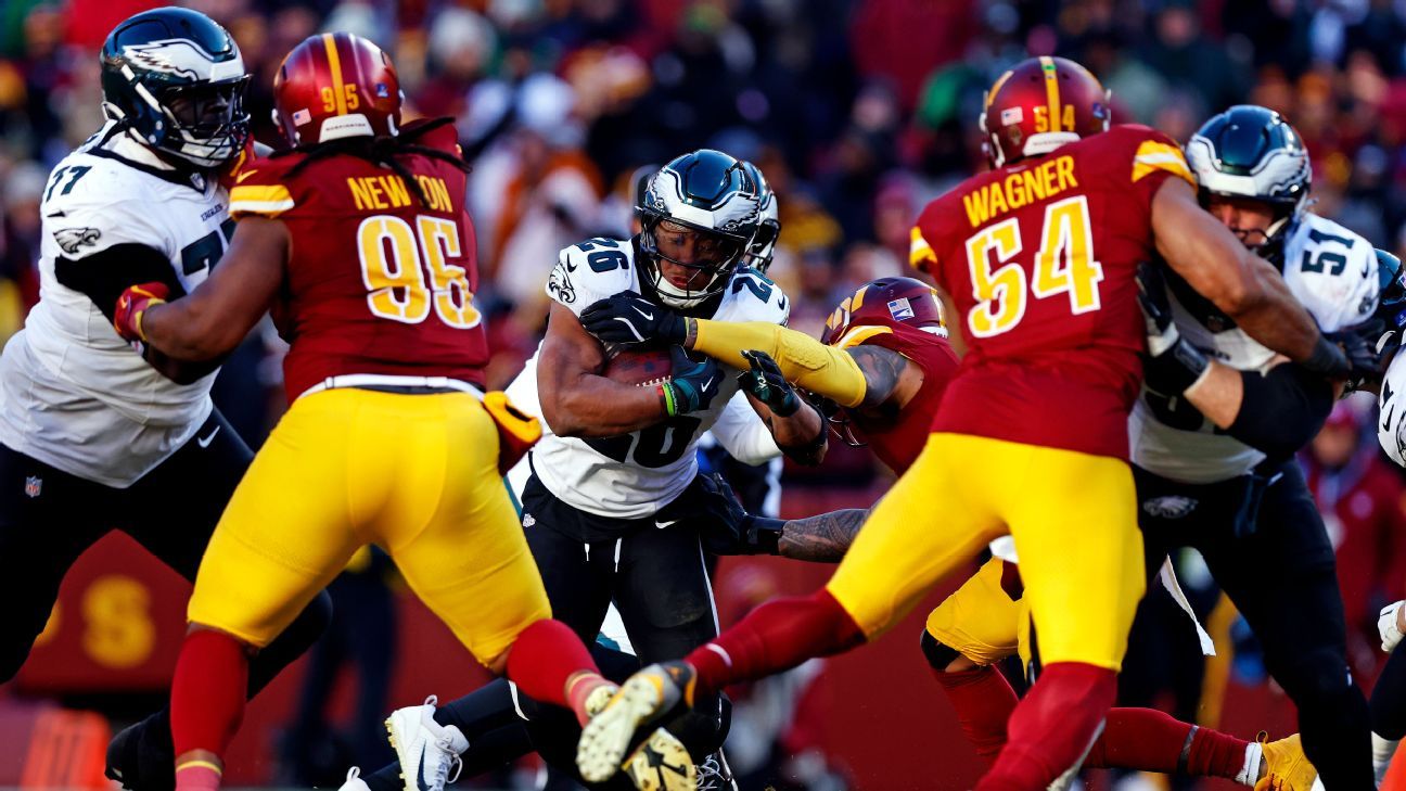 Can Commanders stop Saquon Barkley in 2025? With beefed up line, they think so