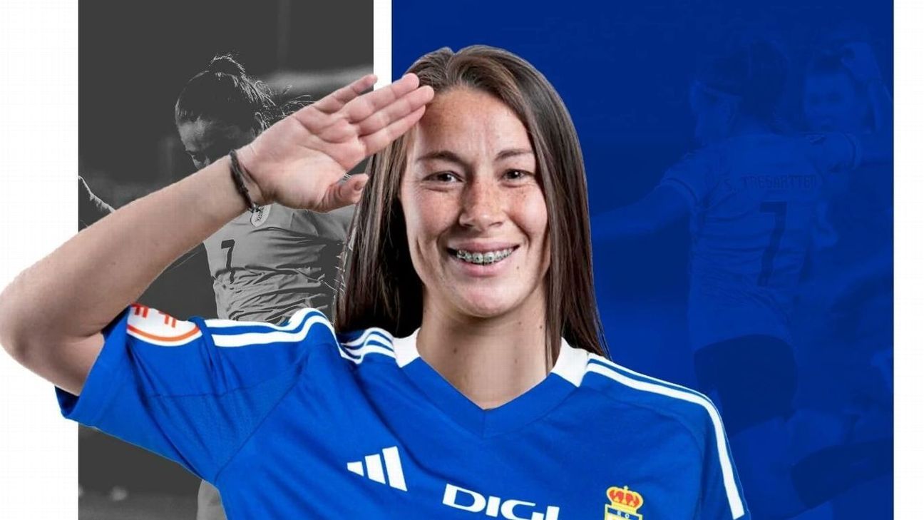 Stephanie Tregartten, de Peñarol al Oviedo ESPN