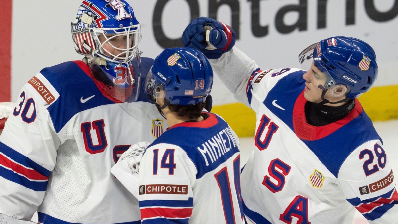 Latvia no match for 2-0 Team USA at world juniors