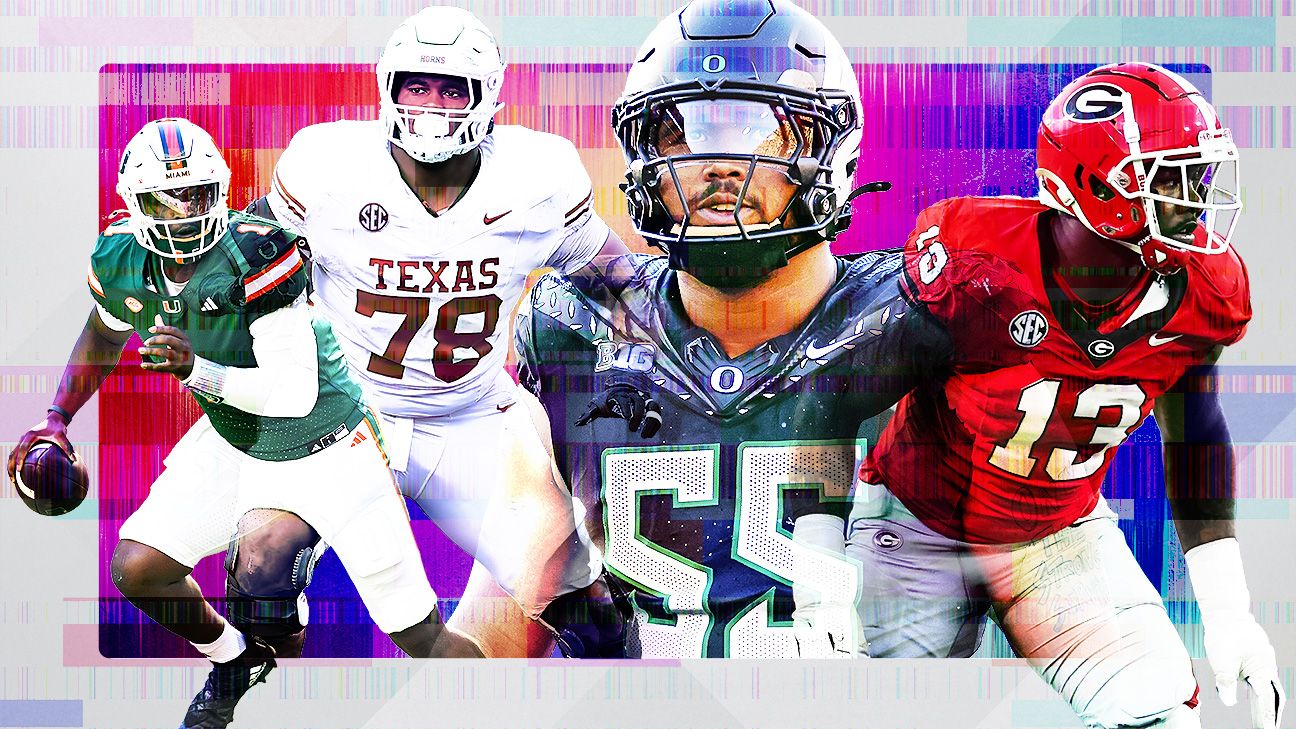 2025 NFL mock draft Predictions on all 32 firstround picks ESPN