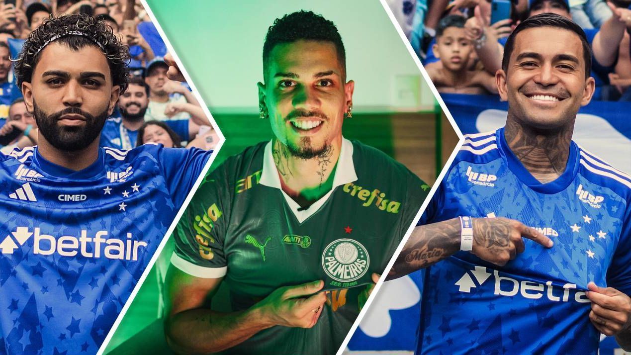 Pouco a frente do Cruzeiro, confira os clubes mais ativos no mercado.