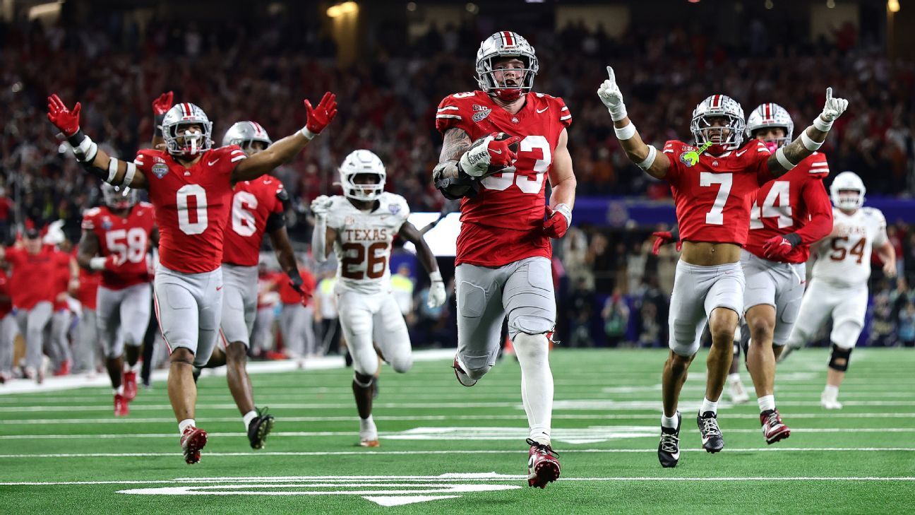 Sawyer's scoop-and-score leads OSU to CFP final