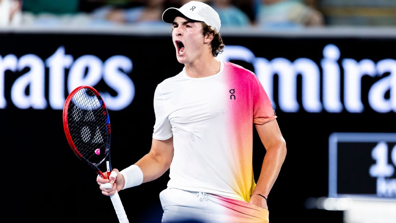 João Fonseca faz história no Australian Open