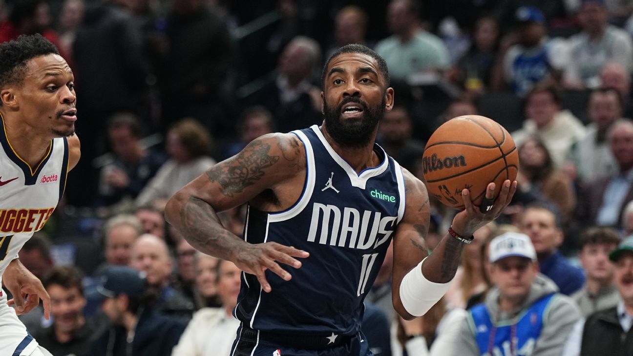 Mavs' Irving (back) listed as doubtful vs. Pelicans