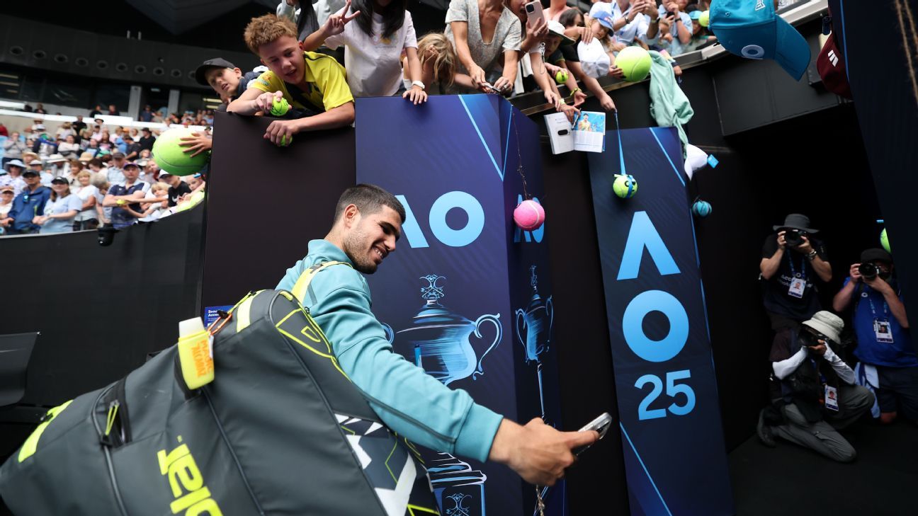 'I really want to win this tournament': Is this the year that Alcaraz conquers the Australian Open?