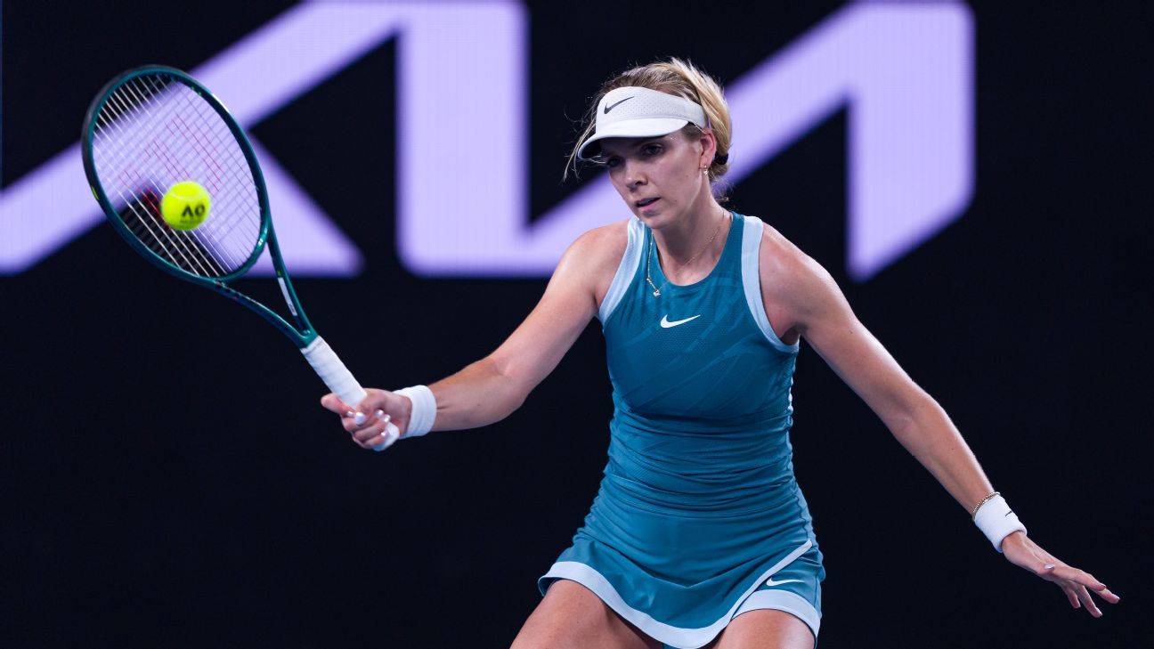 Australian Open: British No. 1 Katie Boulter out in second round