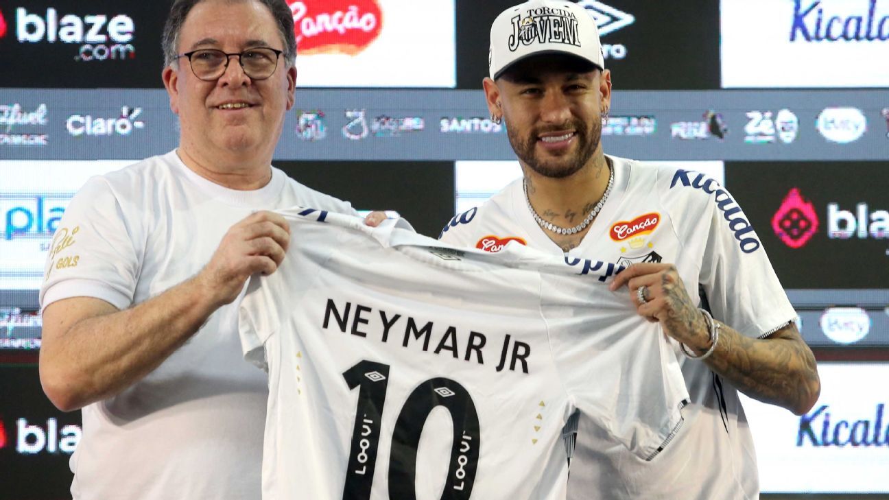 Quantos jogos Neymar pode disputar até fim do contrato com o Santos?