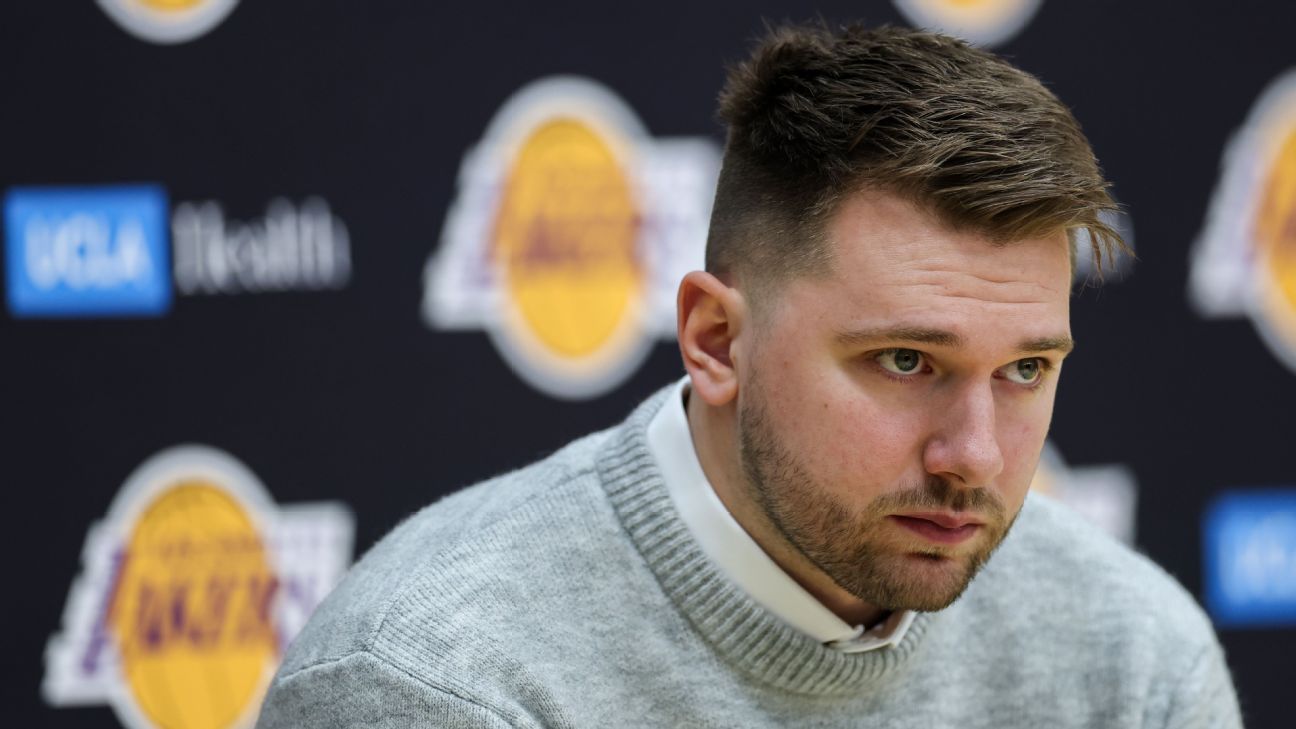 Doncic diz que ficou 'chocado' com troca para os Lakers