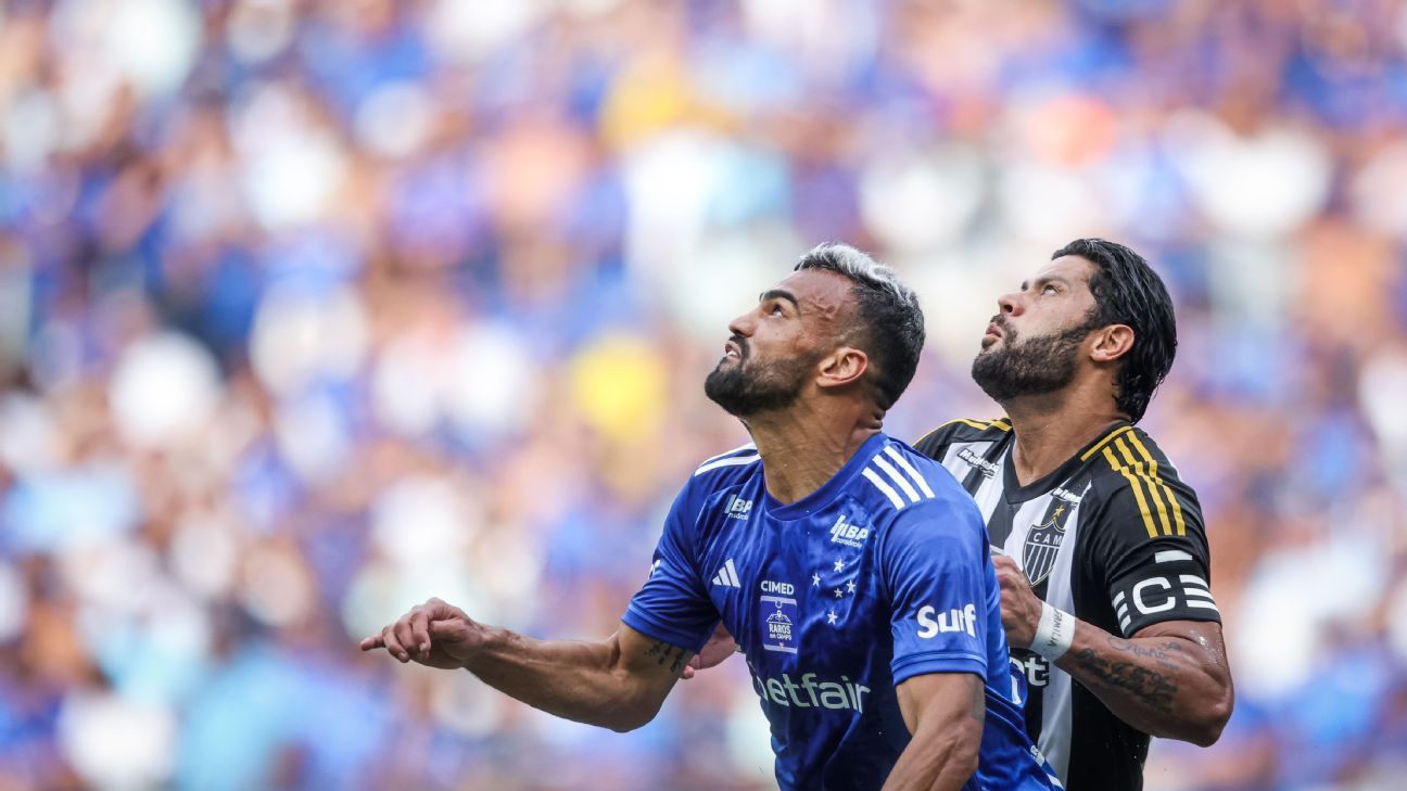 As escalações de Atlético e Cruzeiro para Copa do Brasil
