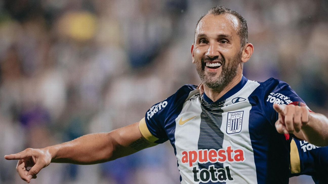 VIDEO: el gol de Hernán Barcos para Alianza Lima ante Nacional de Paraguay - ESPN