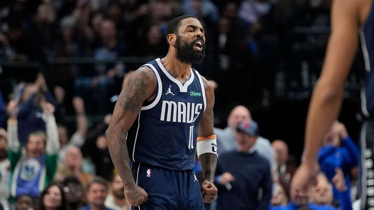 Kyrie delivers for ‘our arena’ amid Mavs’ chaos