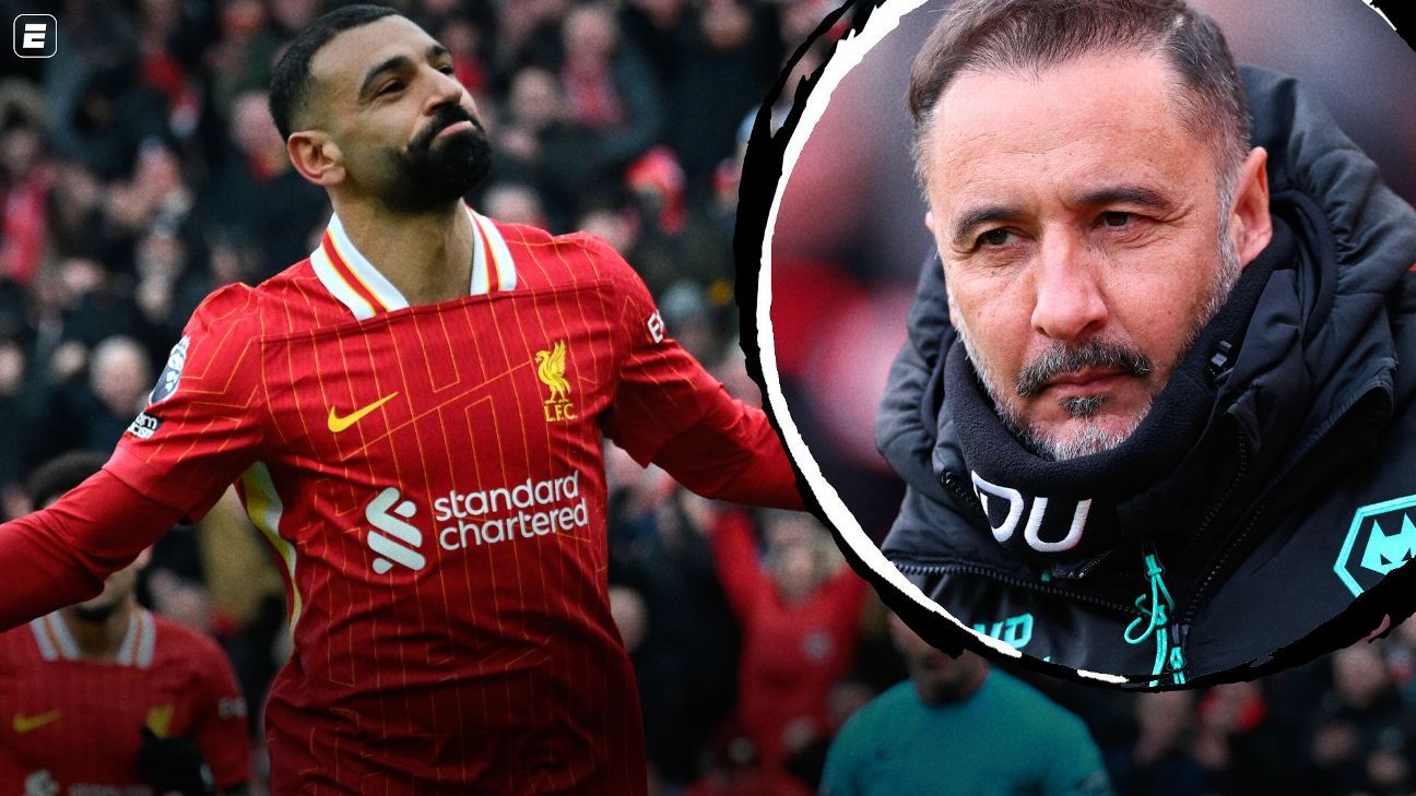 Cunha faz golaço, mas Salah decide, Liverpool vence e complica Wolves de Vítor Pereira