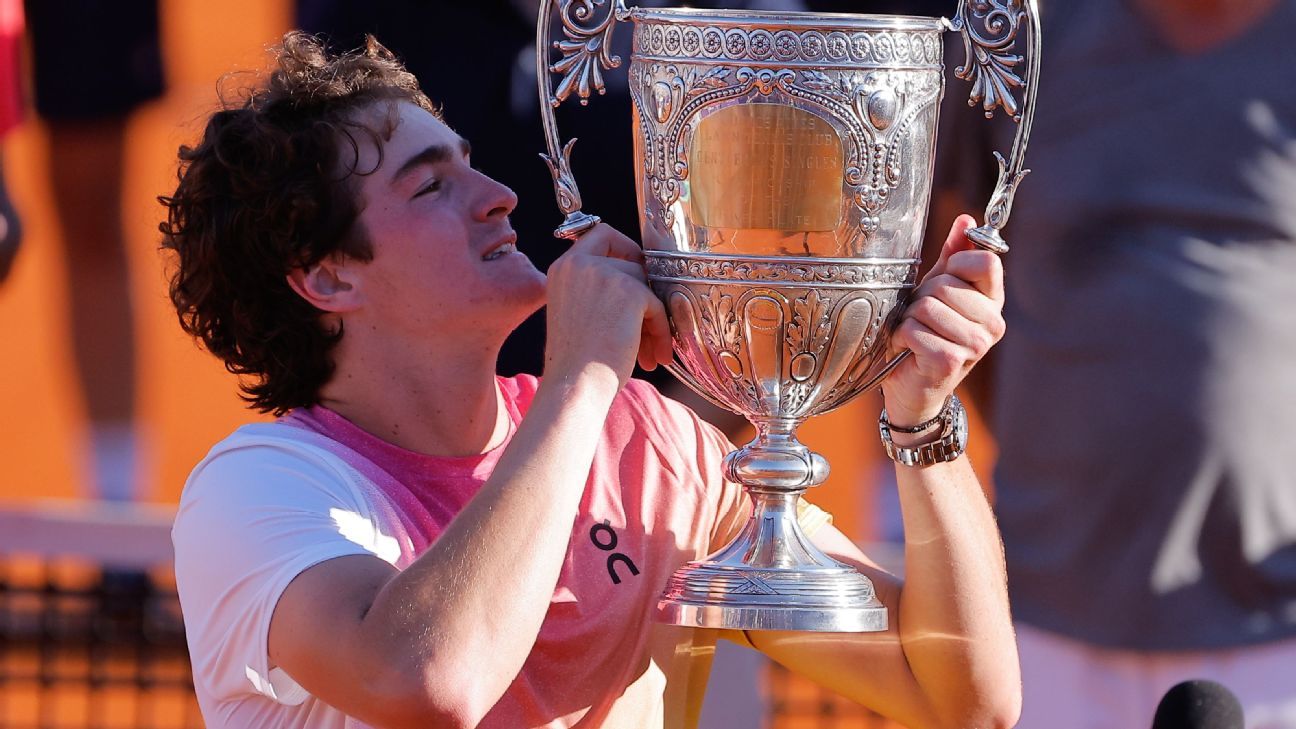 João Fonseca é campeão do ATP Buenos Aires