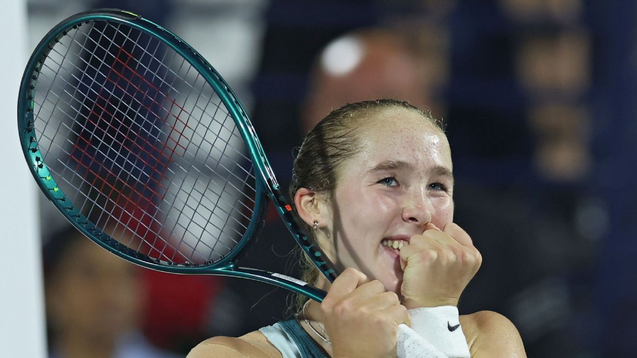 Russian teen Andreeva caps Dubai run with title