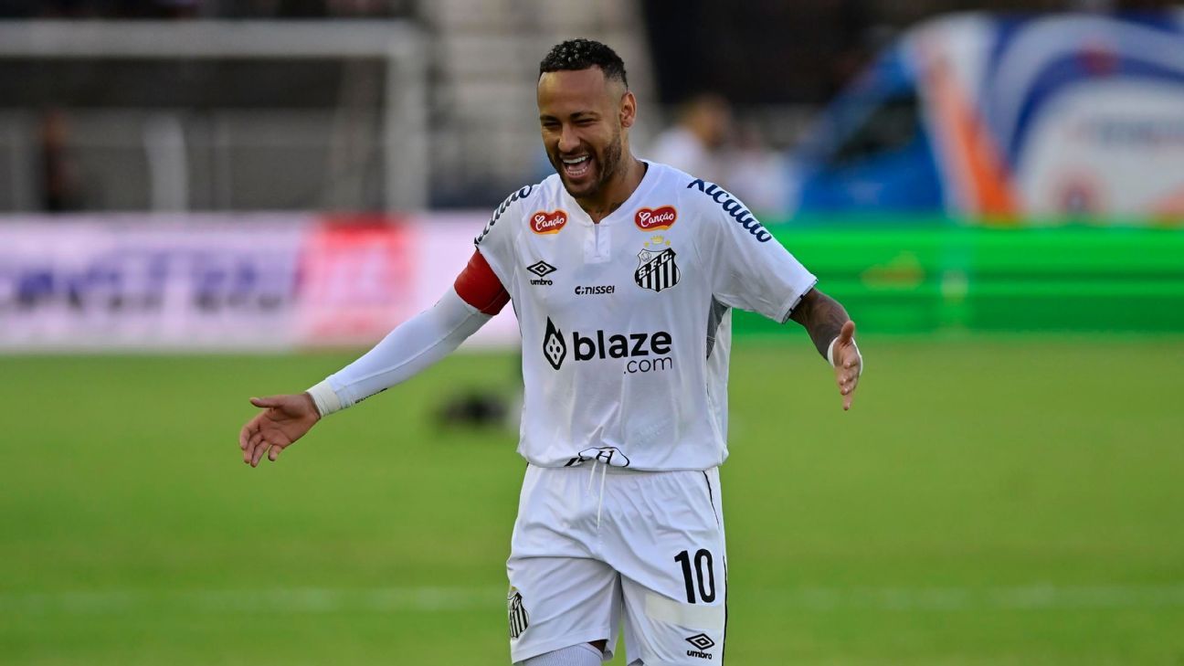Jornal espanhol vai ao delírio com gol olímpico de Neymar no Santos: 'Meia hora de sonho'