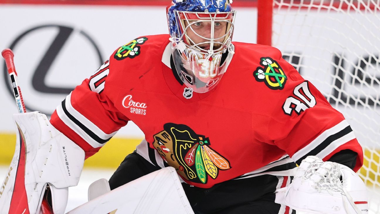 What a Knight: Spencer stars in Blackhawks debut