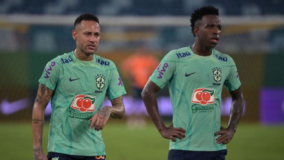Neymar Omitted: Ancelotti's Brazil Squad Revealed Neymar has been left out of Brazil's squad while Vinícius Júnior has been picked.