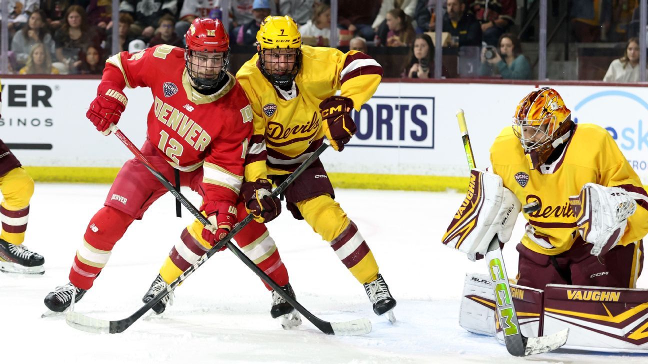 Road to men's Frozen Four: Conference tournament results, schedules