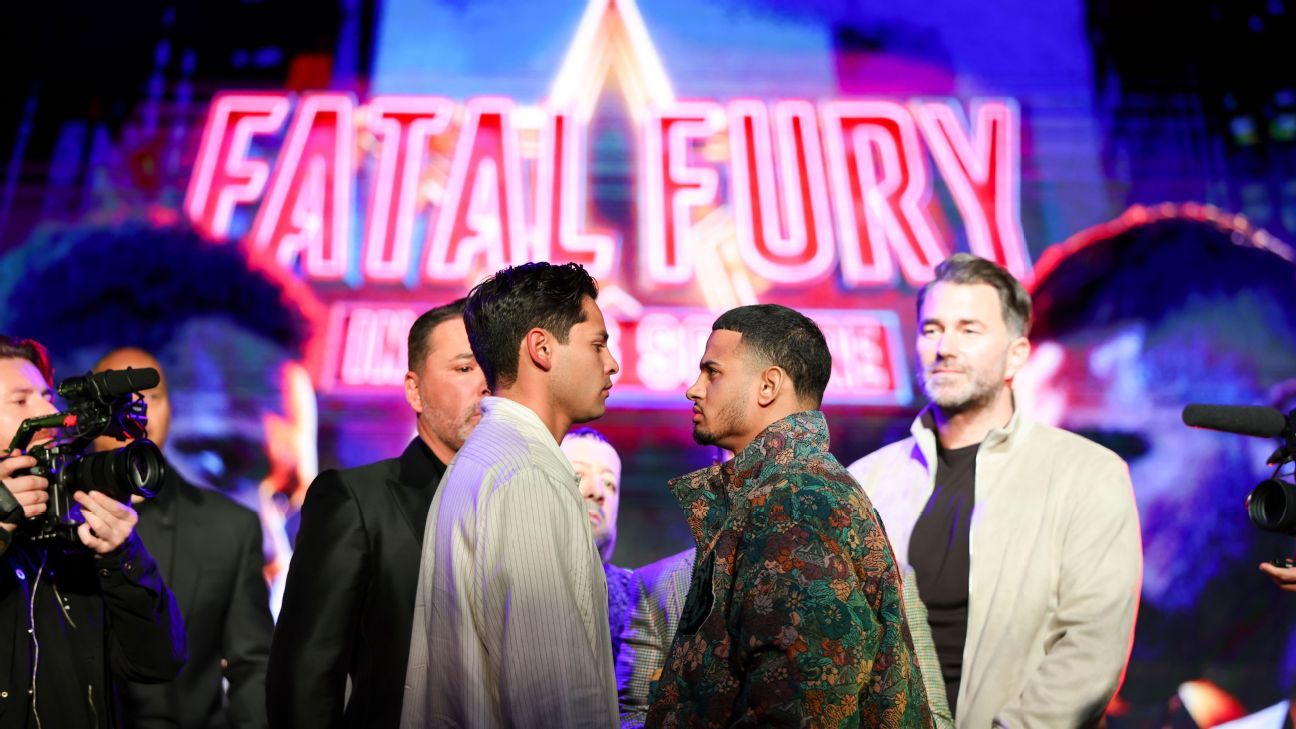 A look at the three fights headlining the May 2 boxing card in Times Square