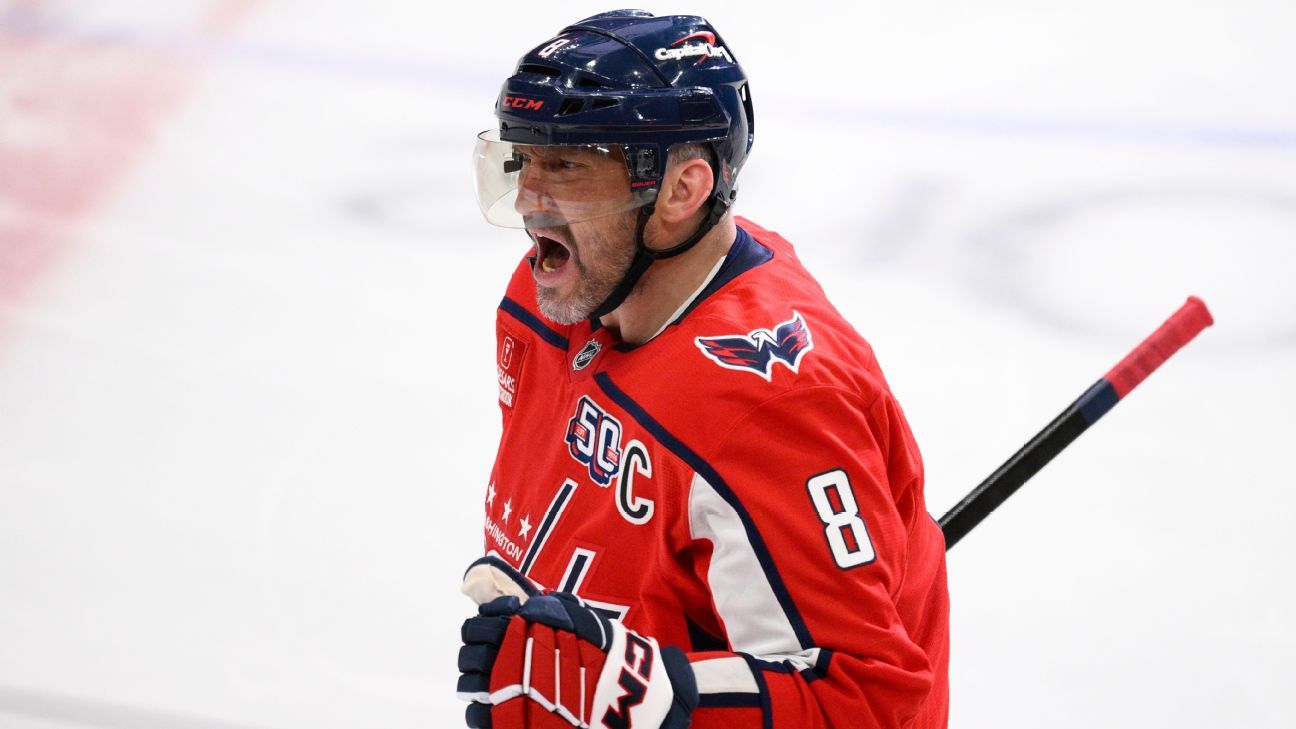 Ovechkin uses Gretzky chase for cancer funding