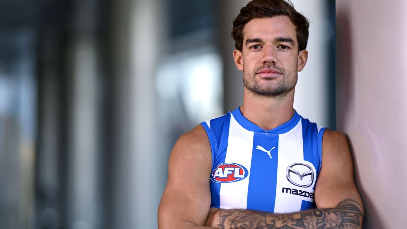 Afl jy simpkin says kangaroos don t plan to make up the numbers espn