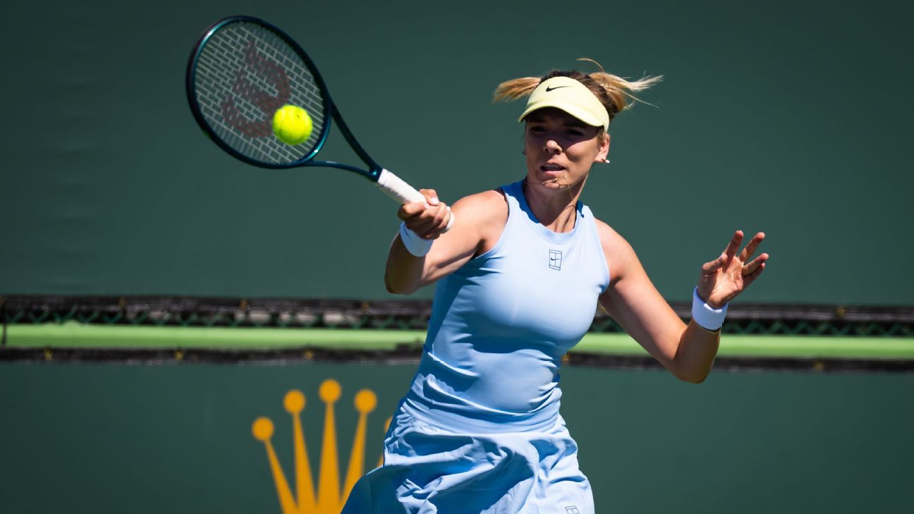 Indian Wells: Katie Boulter falls short against Elena Rybakina in third round