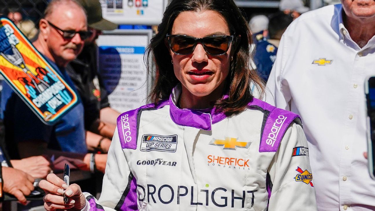 Legge becomes 1st woman in Cup Series since '18