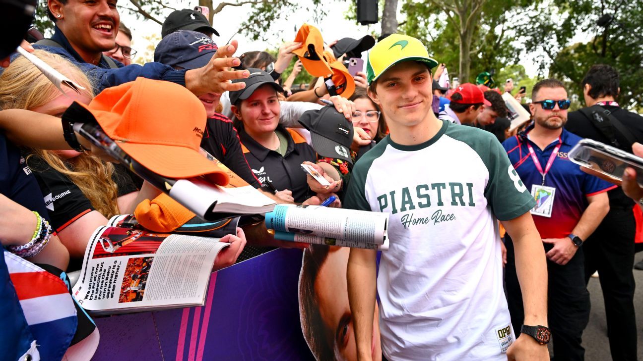 Local hero Piastri eyes Aus GP breakthrough