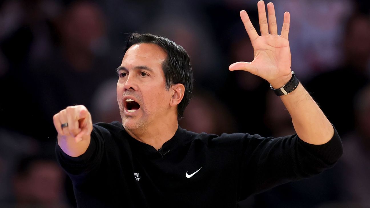 Heat's skid hits 8, longest of Spoelstra tenure