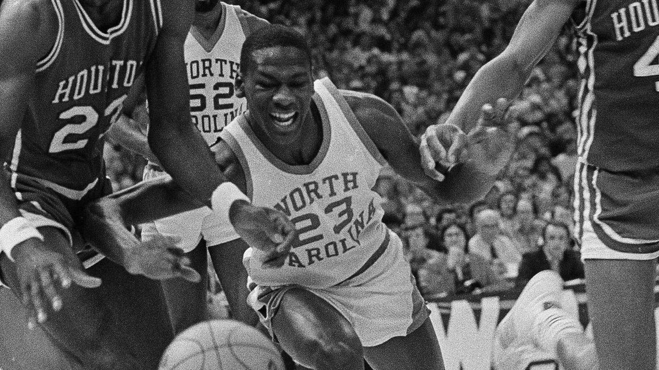 Michael Jordan listed among ESPN's best all-time NCAA tournament runs from freshmen