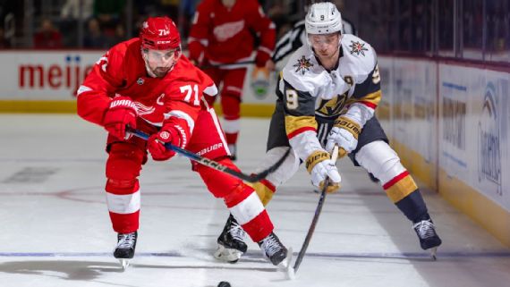 Jack Eichel in action defensively