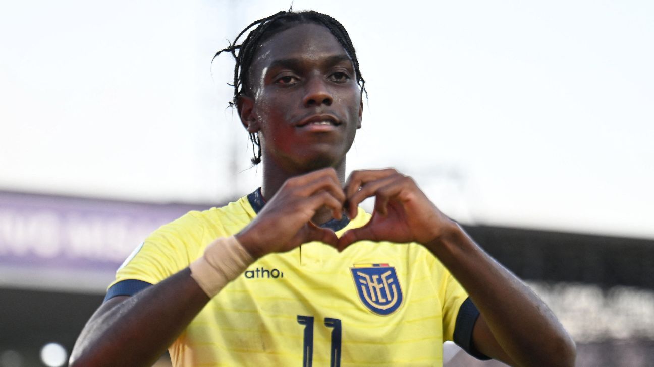 Inter Miami signs Ecuador striker Obando on loan