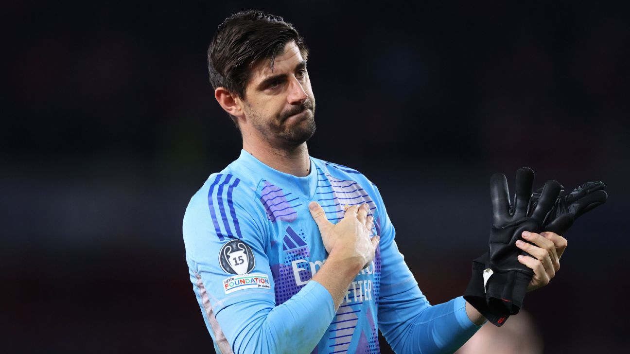 Courtois: 'I take responsibility' for Rice free kick
