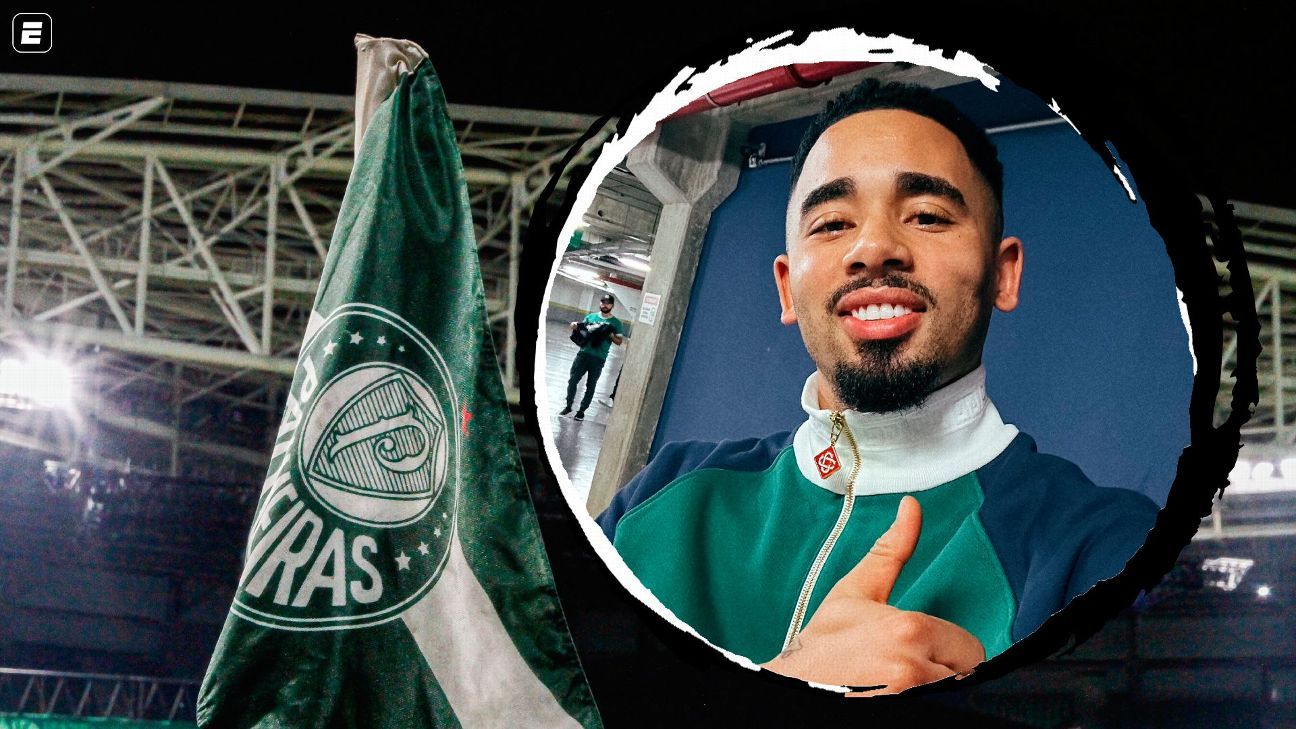 Gabriel Jesus apoia Palmeiras e reforça laços com clube brasileiro