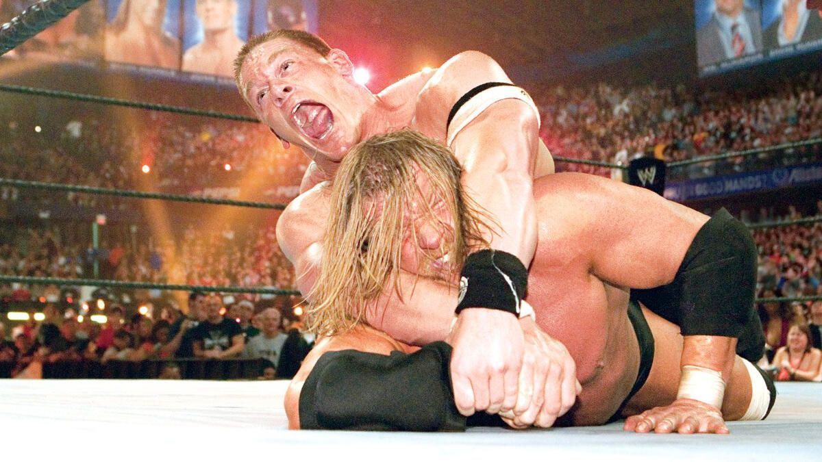WrestleMania 22 fue la primera vez que John Cena entró al evento como campeón de la WWE. Cortesía de WWE
